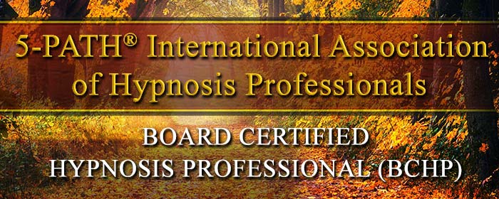 5-PATH® IAHP - Board Certified Hypnosis Professionals Banner Image